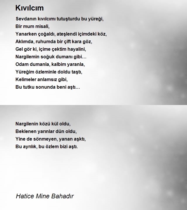 Hatice Mine Bahadır