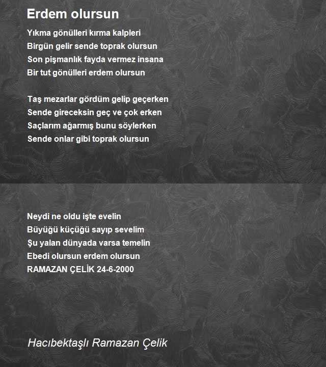 Hacıbektaşlı Ramazan Çelik