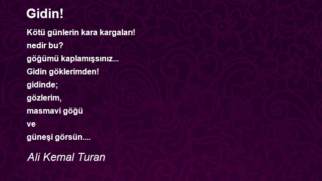 Ali Kemal Turan