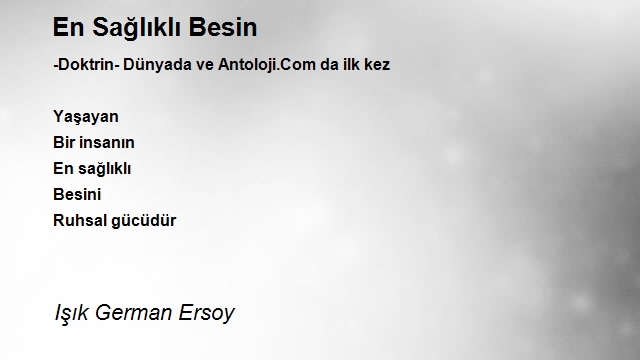 Işık German Ersoy 