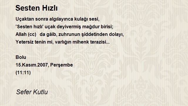 Sefer Kutlu