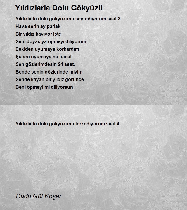 Dudu Gül Koşar