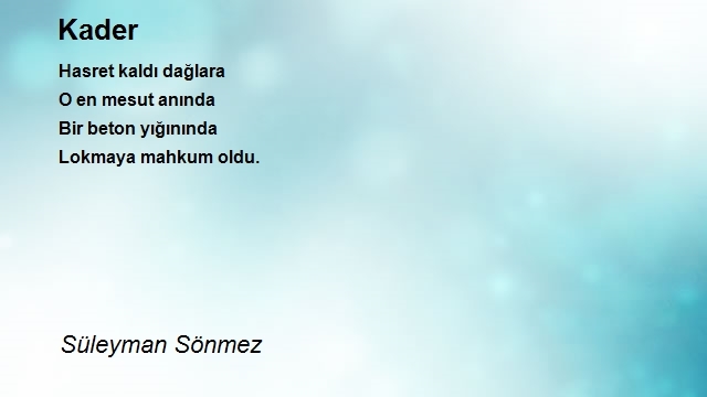 Süleyman Sönmez