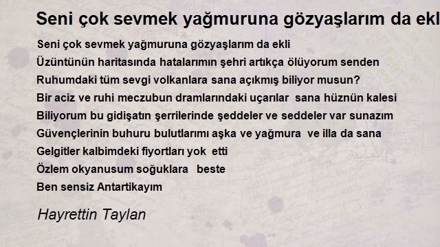 Hayrettin Taylan