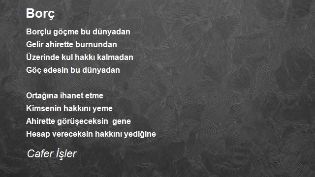 Cafer İşler