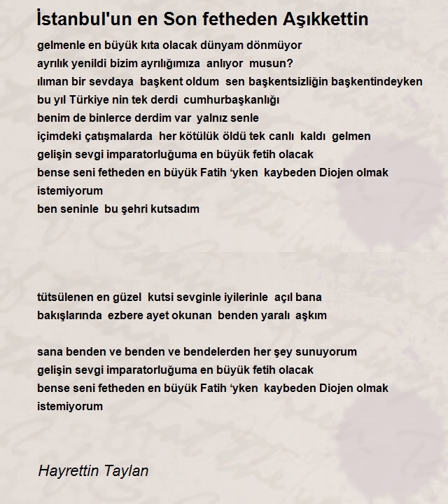 Hayrettin Taylan