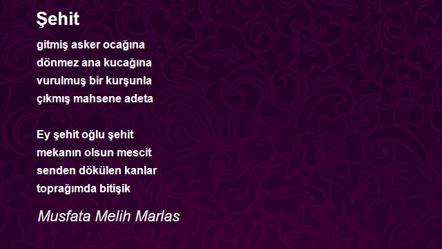 Musfata Melih Marlas