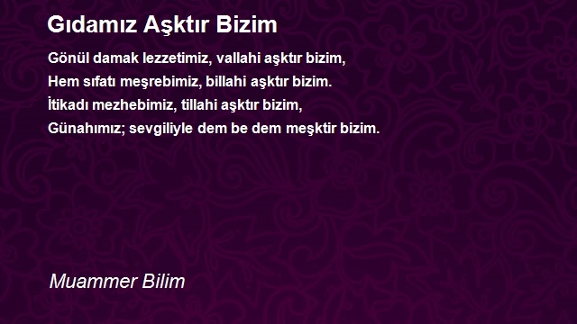 Muammer Bilim