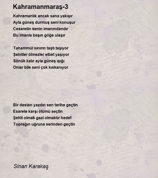 Sinan Karakaş