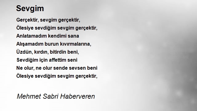 Mehmet Sabri Haberveren