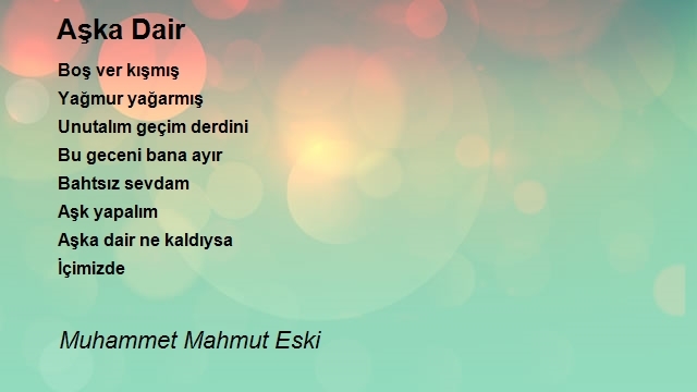 Muhammet Mahmut Eski