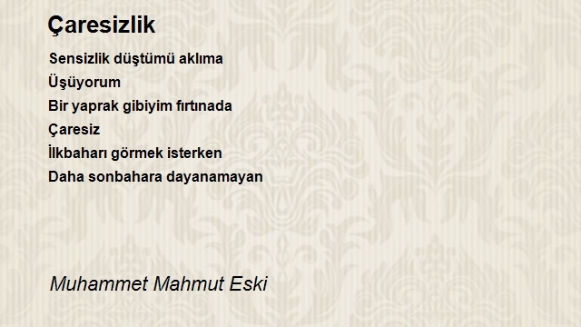 Muhammet Mahmut Eski