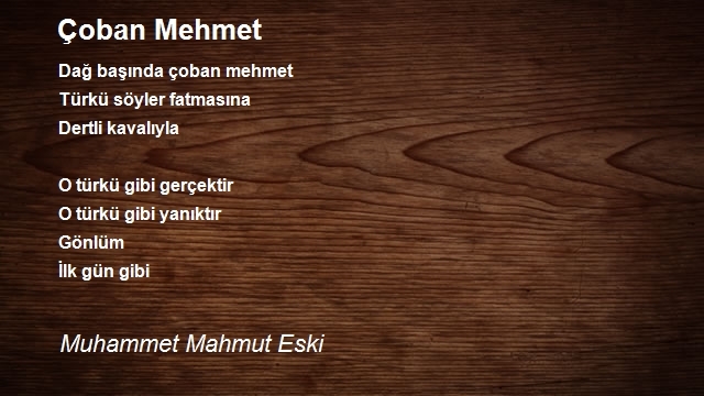 Muhammet Mahmut Eski