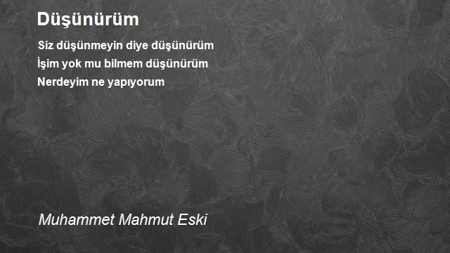 Muhammet Mahmut Eski