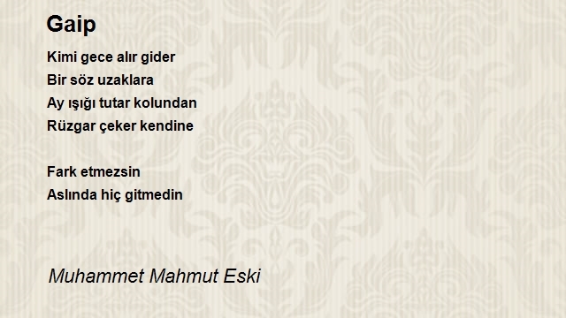 Muhammet Mahmut Eski