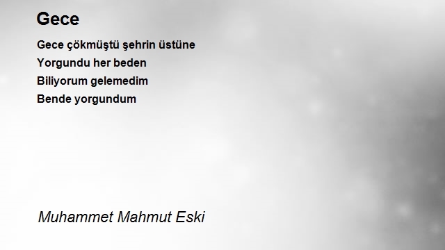 Muhammet Mahmut Eski