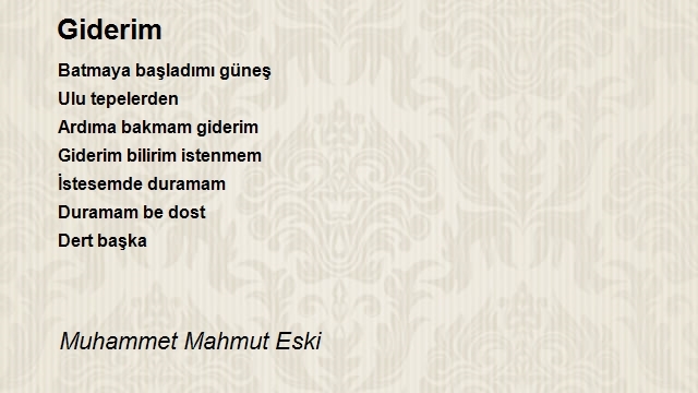 Muhammet Mahmut Eski