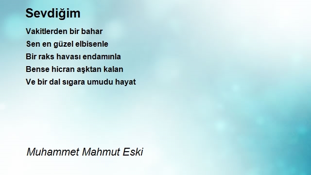 Muhammet Mahmut Eski