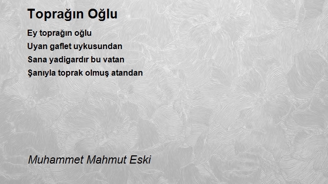 Muhammet Mahmut Eski