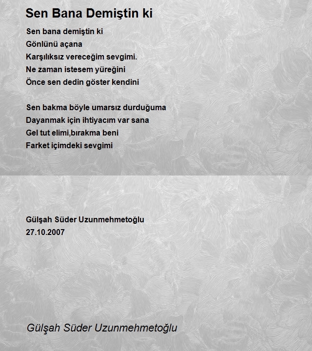 Gülşah Süder Uzunmehmetoğlu