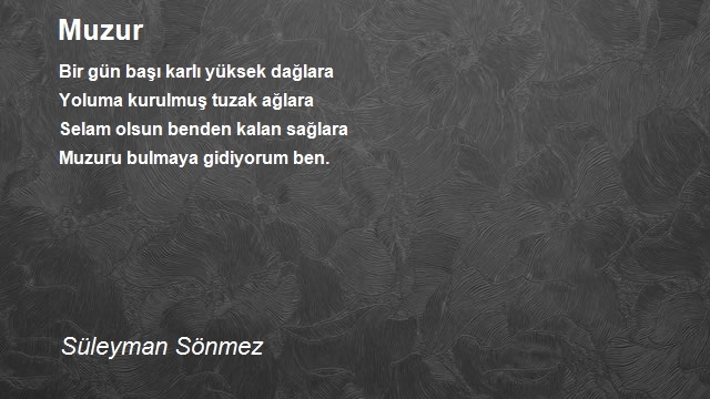 Süleyman Sönmez