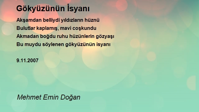 Mehmet Emin Doğan