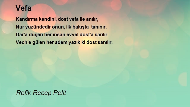 Refik Recep Pelit