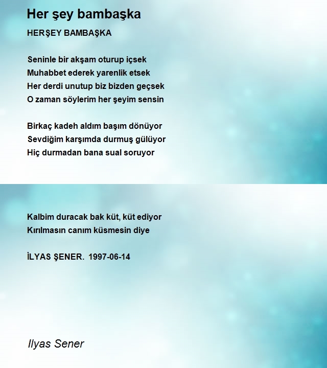 Ilyas Sener