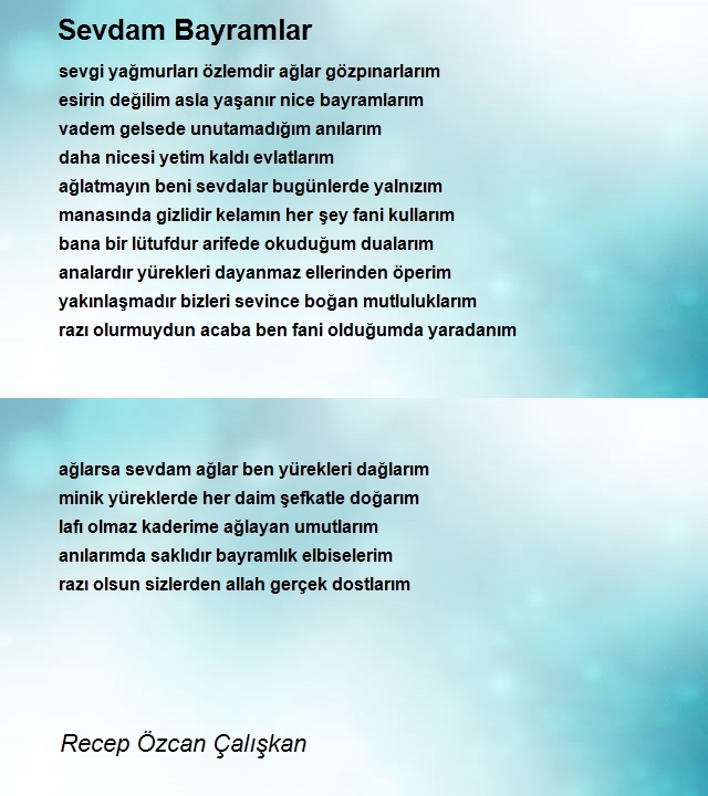 Recep Özcan Çalışkan