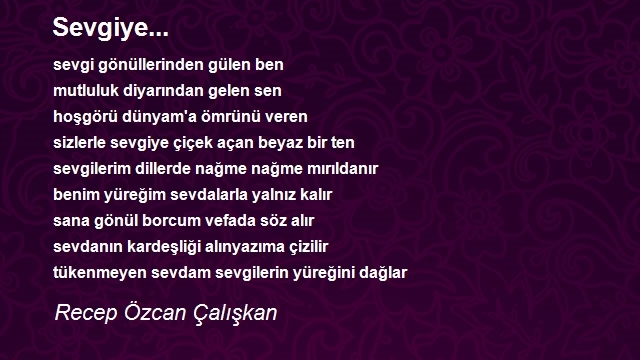 Recep Özcan Çalışkan