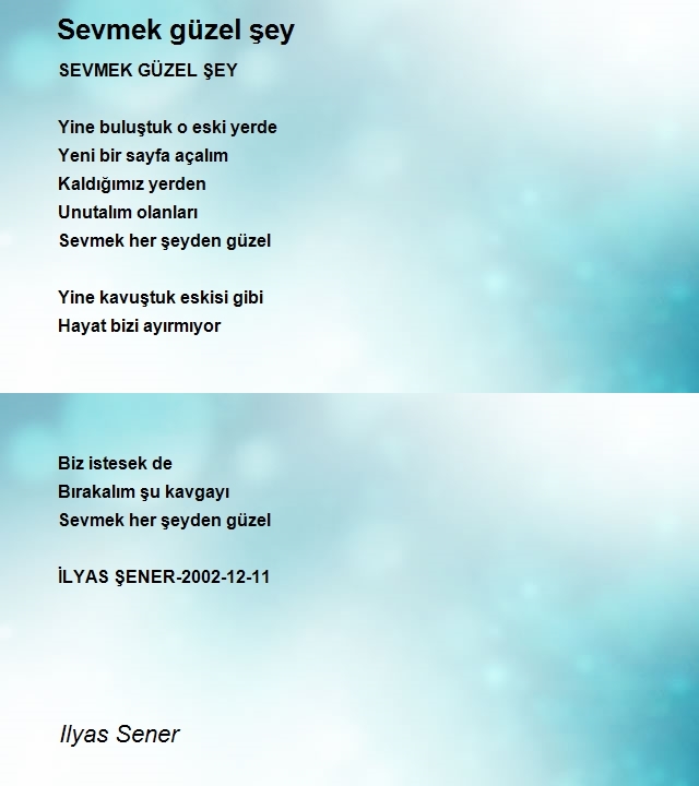 Ilyas Sener