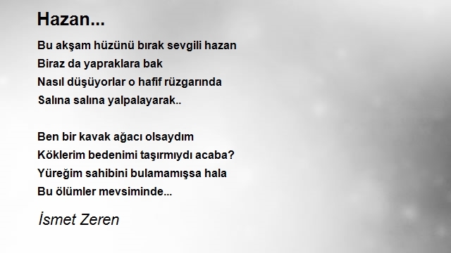 İsmet Zeren