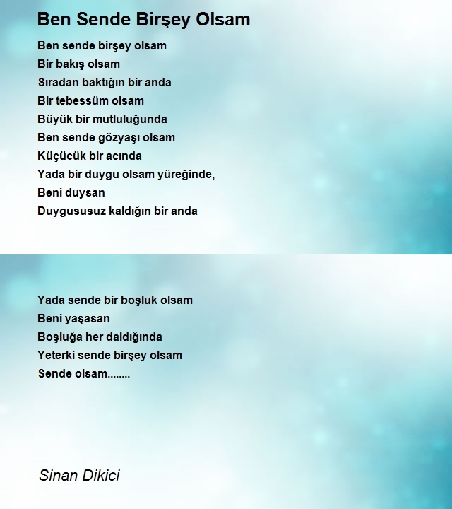 Sinan Dikici