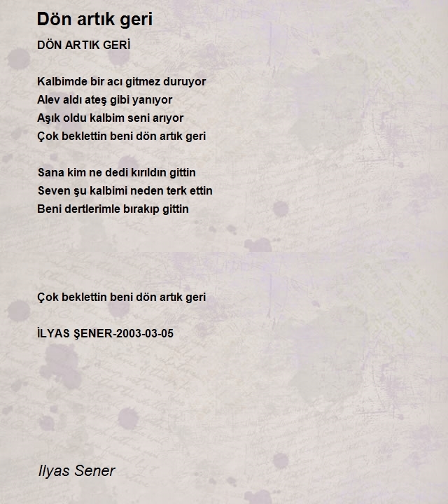 Ilyas Sener