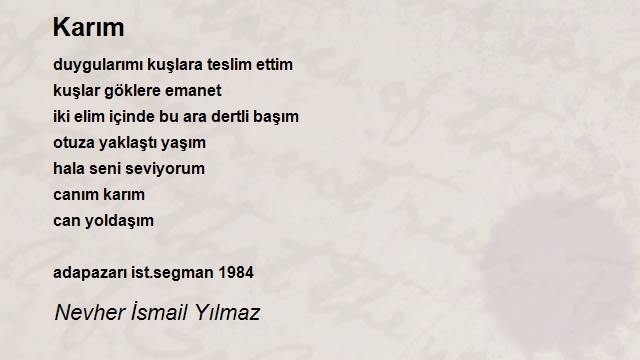 Nevher İsmail Yılmaz