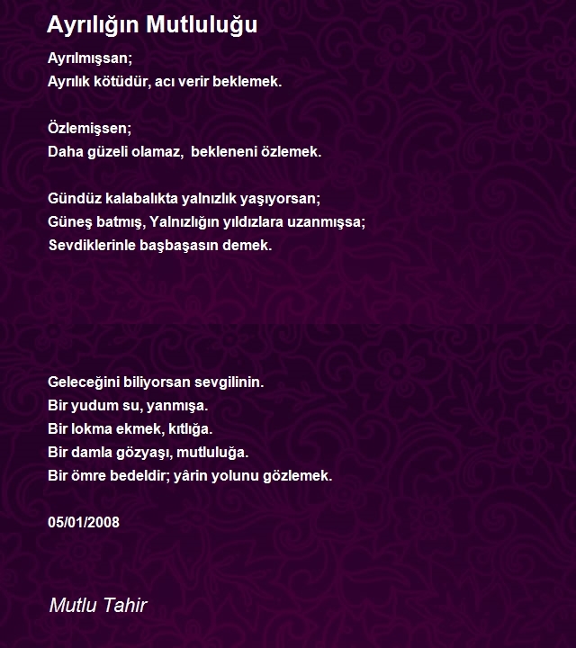 Mutlu Tahir