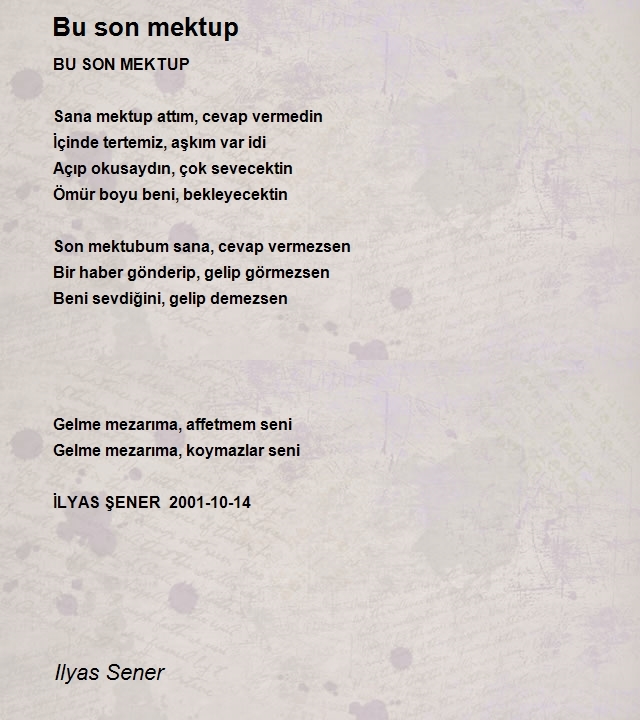 Ilyas Sener