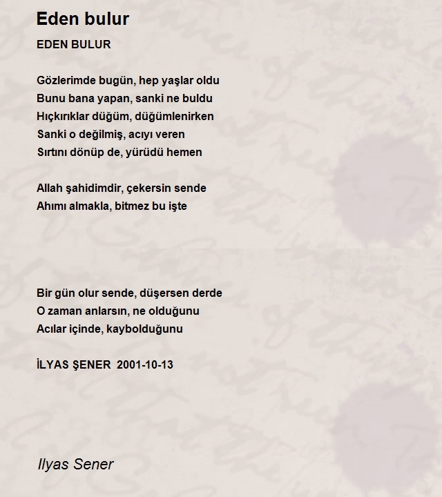 Ilyas Sener