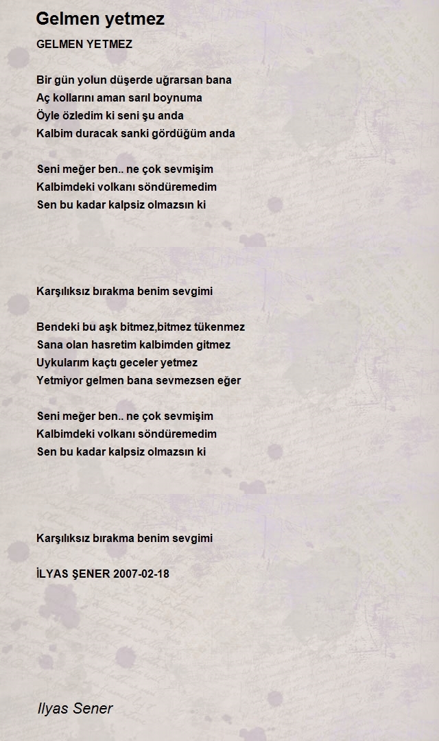 Ilyas Sener