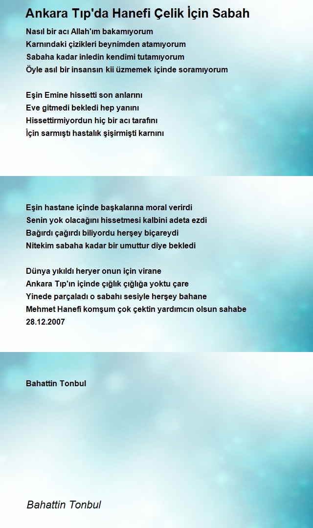 Bahattin Tonbul