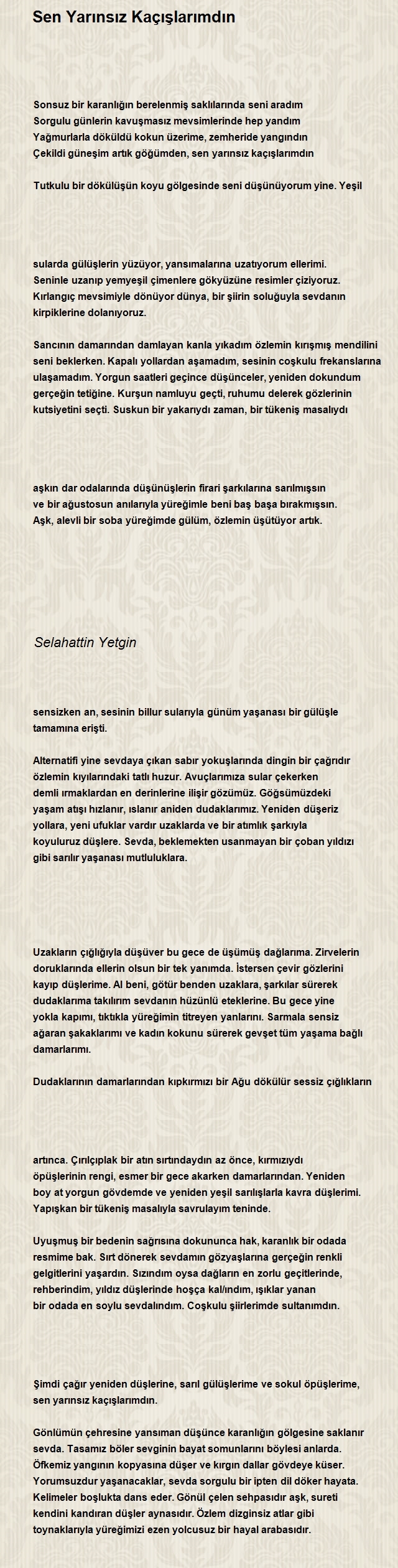 Selahattin Yetgin