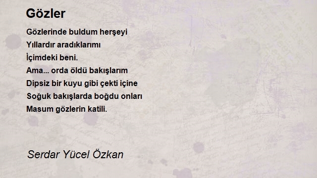 Serdar Yücel Özkan