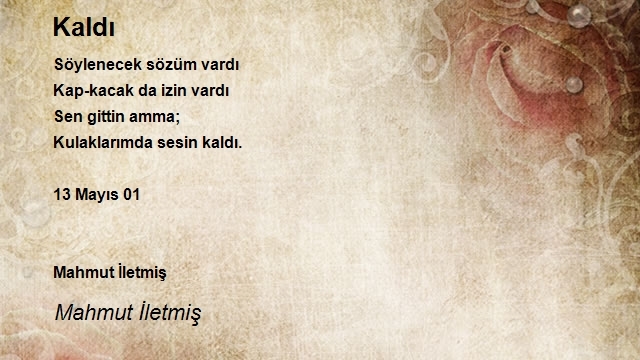 Mahmut İletmiş