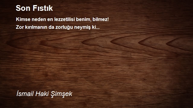 İsmail Haki Şimşek