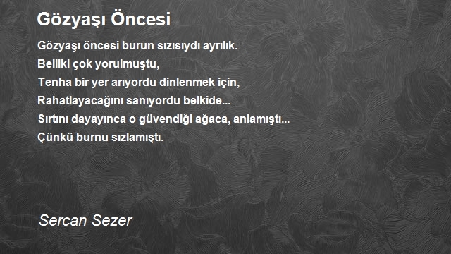 Sercan Sezer