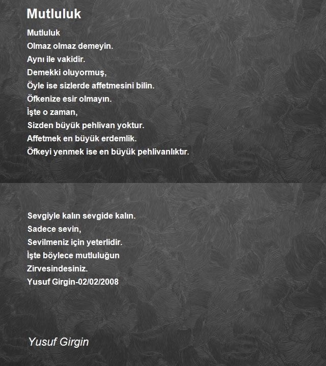 Yusuf Girgin