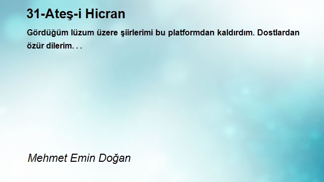 Mehmet Emin Doğan