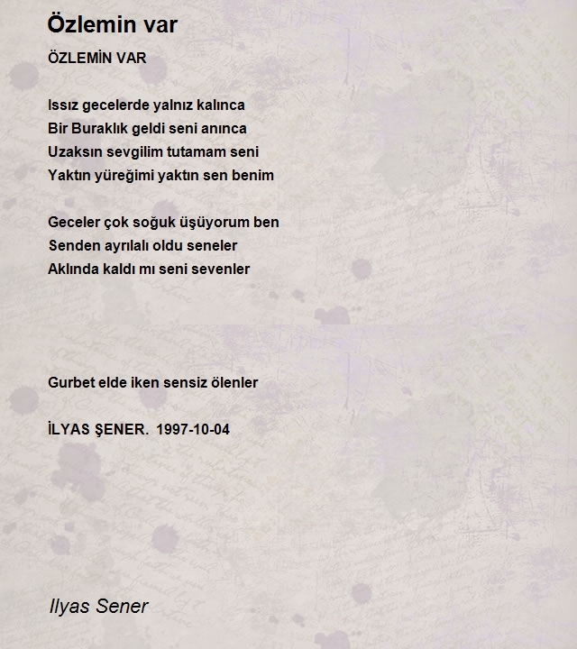 Ilyas Sener