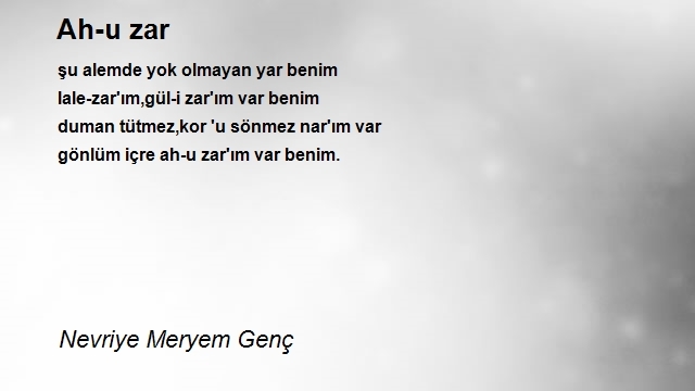 Nevriye Meryem Genç