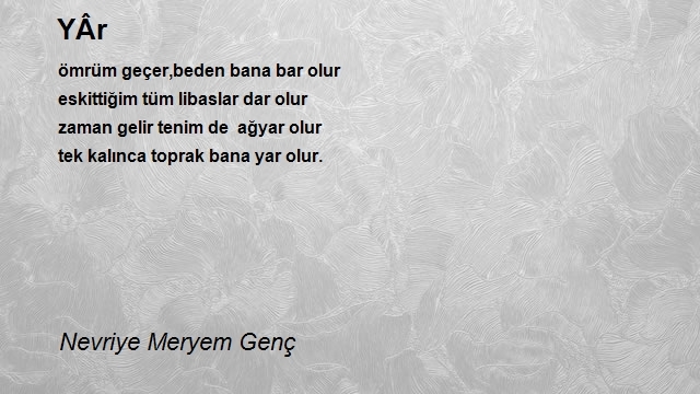 Nevriye Meryem Genç